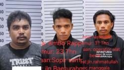 Sapi Dilumpuhkan Pakai Eskavator, Tiga Sindikat Curnak di Makassar Diringkus