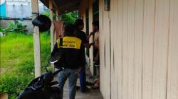 Terekam CCTV, Karyawan Bobol Toko di Tana Grogot Uang Curian Disembunyikan di Buket Bunga
