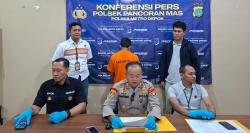 Nenggak Obat Biar Pede Saat Beraksi, Pelaku Curanmor di Depok Ketahuan, Endingnya Di Gulung Warga