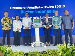 Dukung Pemerataan Akses Kesehatan Lewat Perilisan Ventilator Dräger Pertama Buatan Indonesia