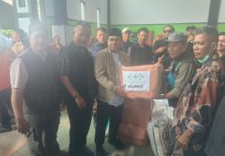 PCNU Purwakarta Salurkan Bantuan untuk Korban Pergeseran Tanah di Sukatani