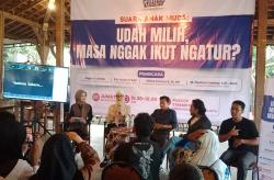 Diskusi Politics Reborn, Plt Ketua DPW Perindo DIY Angkie Yudistia: Anak Muda Harus Bersuara 
