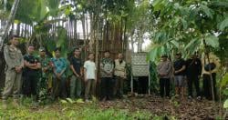 BKSDA Lampung dan Uspika Gunung Labuhan lakukan Pencarian serta Pasang Perangkap Beruang