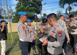 Propam Polda Sulbar Sidak Disiplin Anggota Polres Mamasa