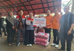 Bencana Pergeseran Tanah di Purwakarta, Pertamina Patra Niaga Regional JBB Salurkan Bantuan