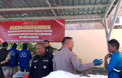 Dua Pelaku Aksi Bajing Loncat di Ciwandan Cilegon Ditangkap Polisi Berserta Barang Bukti
