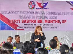 Herti Sastra Br Munthe SP Serap Aspirasi Warga, Fokus Perbaikan Infrastruktur di Dapil VI