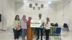 BPJS Ketenagakerjaan Serahkan Santunan Rp42 Juta, Bukti Perlindungan UMKM di Medan Utara