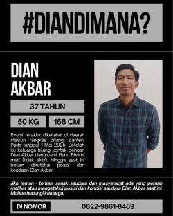 Warga Cilebut, Dian Akbar, Hilang Misterius: Jejak Terakhir di Pelabuhan Merak