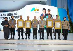 Kapolri Beri Penghargaan ke Polres Inhu Terkait Pelayanan dan  Pembangunan Zona Integritas