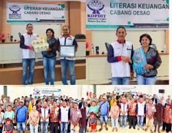 Agustina Kewa Beribin Terima Penghargaan Anggota Loyal Kopdit Swasti Sari : Tekankan Peran Edukasi