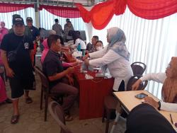 Polsek Kedungbanteng Gelar Donor Darah dan Pemeriksaan Kesehatan Gratis