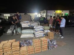 Penyelundupan 3 Ton Pupuk Subsidi Dibongkar Polres 50 Kota  Bermodus Sembako