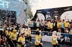 Rekor! 9.200 Pelari Ramaikan Mandiri Jogja Marathon 2025 di Prambanan