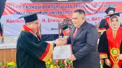 Usulkan Reformasi Regulasi Pimpinan Rumah Sakit, Kombes Pol Erwin Zainul Hakim Raih Gelar Doktor