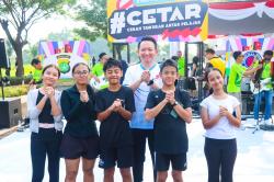 HUT Bhayangkara ke-79, Polres Tangsel Gelar Layanan Publik dan Edukasi CETAR di CFD Bintaro