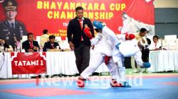 21 Dojo Ikuti Kejuaraan Karate Tegal Open Bhayangkara Cup 2025