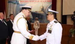 Mayor Laut Firman Cahyadi Putra Garut Raih Predikat Perwira Lulusan Terbaik Sesko AL Rusia