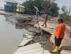 Abrasi Putus Akses Jalan di Pusakajaya Utara Karawang, Warga Terisolasi 6 Bulan