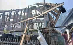 Kebakaran Hanguskan Rumah Warga Lansia di Selajambe, Harta Benda Ludes Terbakar