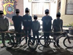 Polsek Bandar Bener Meriah Amankan Anak Terlibat Balap Sepeda Liar, Lakukan Pembinaan dan Edukasi