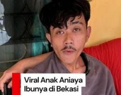 Viral, Pemuda Aniaya Ibu Kandung di Bekasi Kini Jadi Tersangka dan Ditahan!