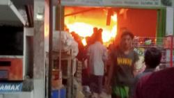 Anak Bermain Lilin, Toko Kelontong di Bojonegoro Ludes Dilalap Api