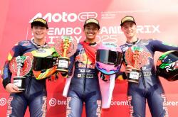Pembalap Veda Ega Pratama Kibarkan Merah Putih Beruntun di Red Bull Rookies Cup