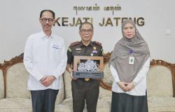 Perkuat Sinergi Penegakan Hukum Pajak, Kakanwil DJP Jateng Sambangi Kepala Kejati