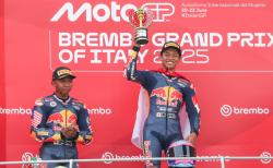 Veda Ega Cetak Sejarah di Red Bull MotoGP Rookies Cup 2025
