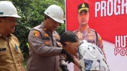 Warga Terharu Dapat Bantuan Bedah Rumah dari Polres Bangka Barat