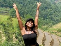Turis Cantik asal Brasil Jatuh saat Mendaki Gunung Rinjadi jadi Sorotan Dunia 