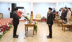 Kukuhkan Kepala BPKP Sumsel, Gubernur Herman Deru Ingatkan Kondisi Pelabuhan Tanjung Carat