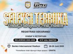 Anggota DPRD Lebak Apresiasi Adhyaksa Banten FC Gelar Seleksi Pemain Lokal