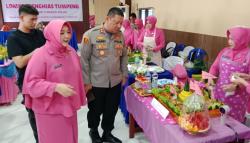 Meriah dan Lezat! Bhayangkari Sinjai Unjuk Gigi di Lomba Kreasi Nasi Tumpeng