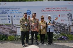 Peresmian Proyek Pengeboran Banyu Urip Infill Clastic : Bupati Blora Berharap Peningkatan DBH Migas