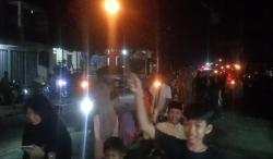 Warga Sumberwaras Malingping Lebak Banten Gelar Pawai Obor Pada Malam 1 Muharam 1447 Hijriyah