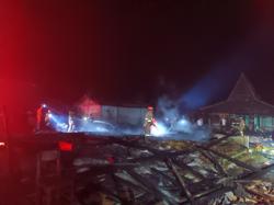Empat Rumah di Blora Ludes Terbakar, Diduga Korsleting Listrik Picu Kebakaran