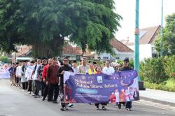 Sambut Tahun Baru Islam 1447 H, Ribuan Santri Meriahkan Pawai Ta’aruf di Purwokerto