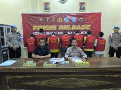 Polres Majene Bongkar Jaringan Sabu Antar Kabupaten, 7 Tersangka Diciduk