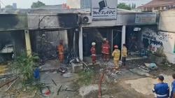 4 Ruko di Tangsel Hangus Terbakar, Buntut Tabung Pengering Laundry Bocor