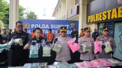 Jaringan Narkoba Malaysia Dibongkar di Medan: 20 Kg Sabu dan Ribuan Pil Ekstasi Disita