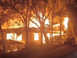 BREAKING NEWS: Kantor Dinas Pertanian Tanah Datar Terbakar, Kerugian Capai Rp3 Miliar
