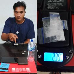 Pengedar Narkoba di Sausu Ditangkap, Polisi Gagalkan Transaksi Sabu