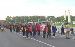 TNI, Polri dan Kejaksaan Guyub di HUT Bhayangkara ke-79 Sampang