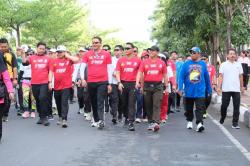 Semarak Fun Walk Bhayangkara 2025 di Gowa, AKBP Aldy Sulaiman: Kita Tunjukkan Polri yang Humanis
