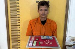 Penggrebekan di Kampung Dagang Rengat, Puluhan Paket  Sabu Disita