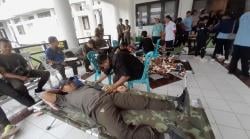 PMI TTU Buka Donor Darah, Butuh Partisipasi Warga dan TNI Satgas Perbatasan