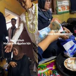 Viral Pengantin Pria Lupa Bawa Mahar, Akhirnya Diganti dengan Patungan