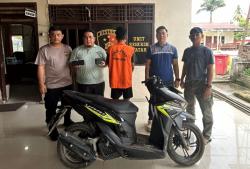 Maling Motor di Natar Lampung Selatan, Seorang Remaja Diamankan Polisi